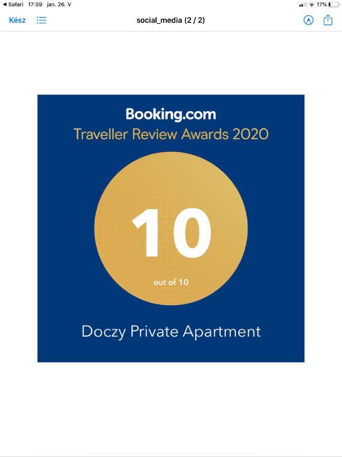 Doczy Private Apartment ديبريتْسين المظهر الخارجي الصورة